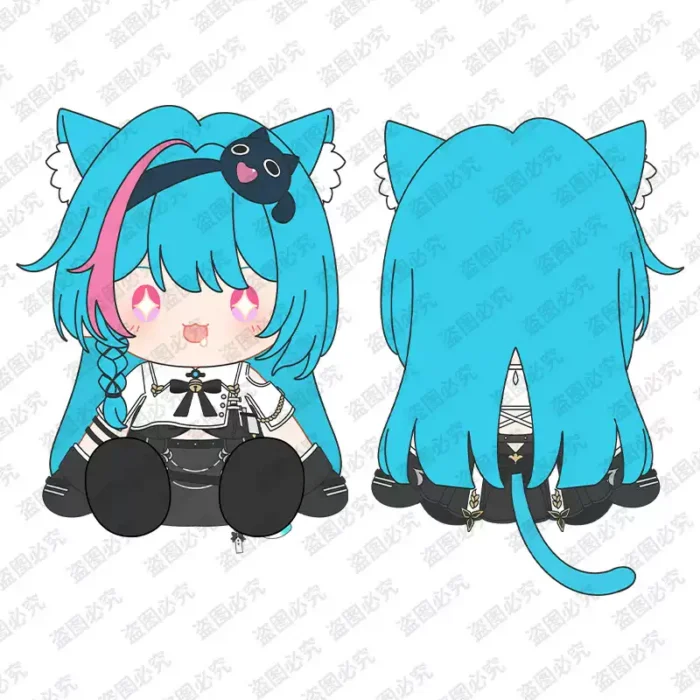 NTE Mint 40cm Sitting Plush Doll | nte.global NTE グッズ 이환 굿즈 | Mint, NTE 민트, NTE ミント
