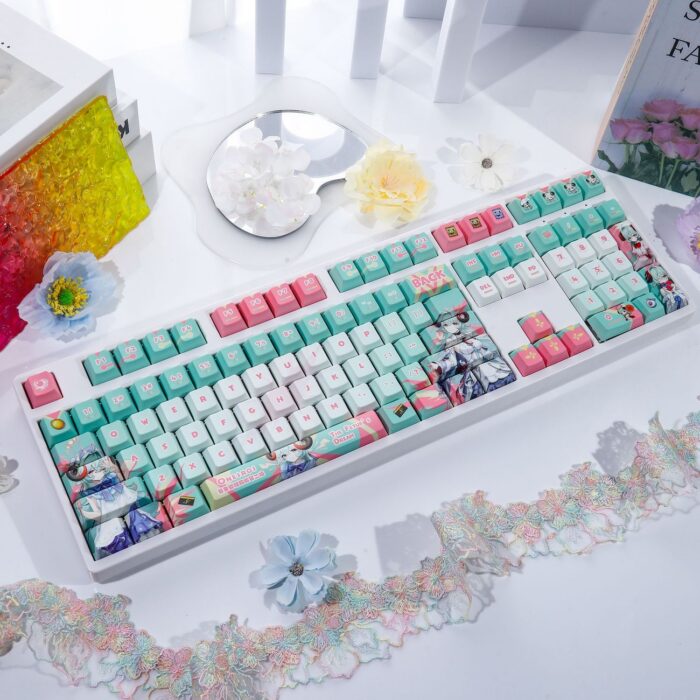 NTE Iroi 120-Key PBT Keycap and Keyboard Collection | nte.global NTE グッズ 이환 굿즈