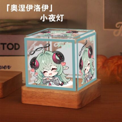 NTE Iroi Acrylic Cube LED Night Light | nte.global NTE グッズ 이환 굿즈