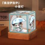 NTE Iroi Acrylic Cube LED Night Light | nte.global NTE グッズ 이환 굿즈