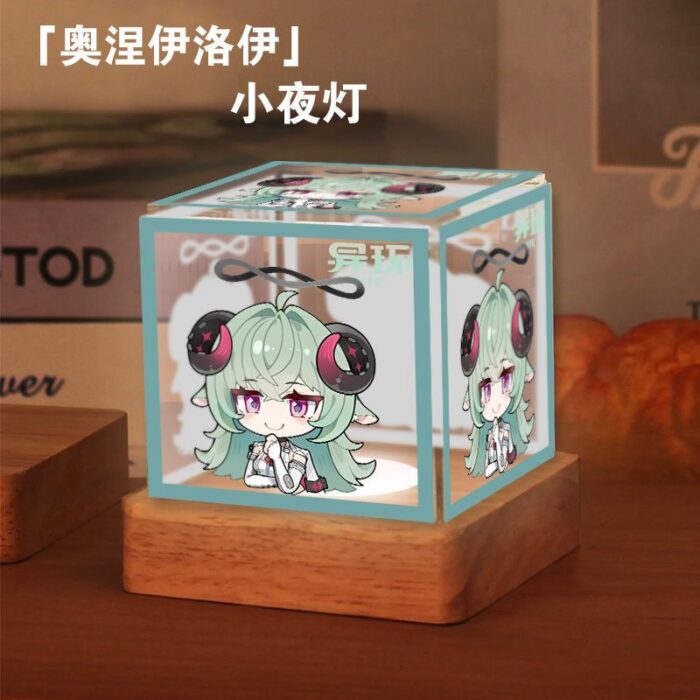 NTE Iroi Acrylic Cube LED Night Light | nte.global NTE グッズ 이환 굿즈