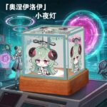 NTE Iroi Acrylic Cube LED Night Light | nte.global NTE グッズ 이환 굿즈