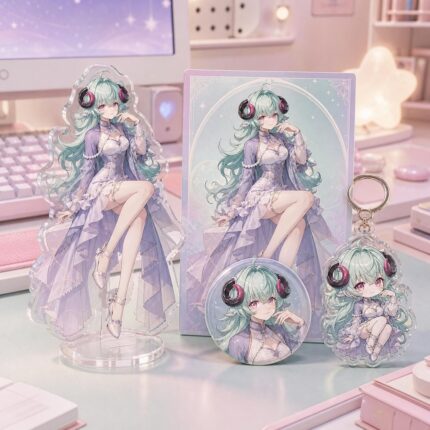 NTE Iroi Acrylic Standee, Badge, Keychain and Postcard Collection | nte.global NTE グッズ 이환 굿즈