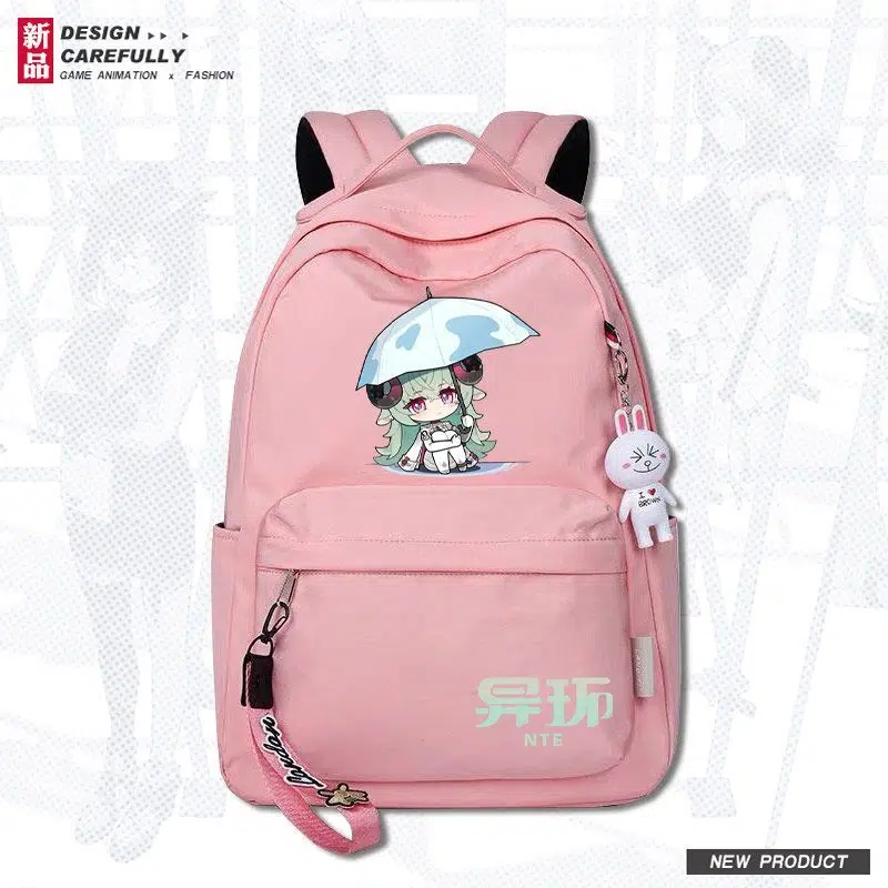 NTE Iroi Chibi Nylon Backpack | nte.global NTE Iroi Chibi Nylon Backpack | nte.global | NTE Iroi |