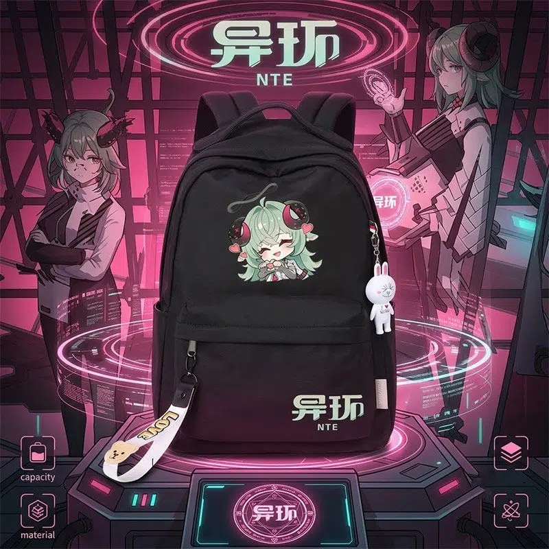 NTE Iroi Chibi Nylon Backpack | nte.global NTE Iroi Chibi Nylon Backpack | nte.global | NTE Iroi |