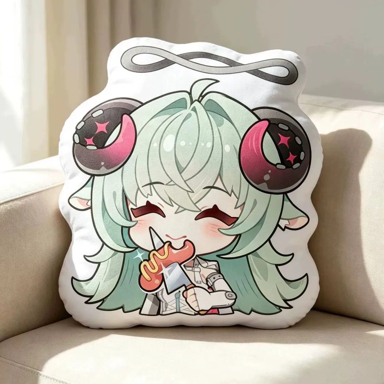 NTE Iroi Chibi Shaped Plush Cushion | nte.global NTE Iroi Chibi Shaped Plush Cushion | nte.global | NTE Iroi |