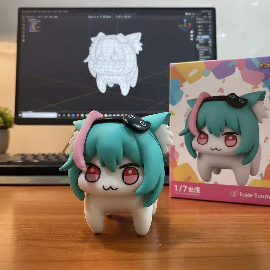 NTE Mint Cat-Style 6 cm Mini Figure | nte.global NTE Mint Cat-Style 6 cm Mini Figure | nte.global | NTE Mint |