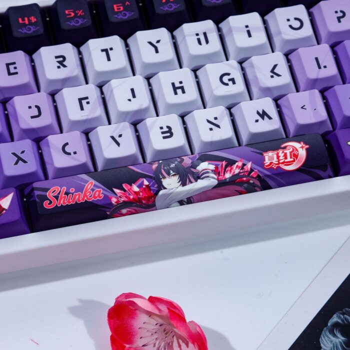 NTE Shinku 120-Key PBT Keycap and Keyboard Collection | nte.global NTE グッズ 이환 굿즈 | Shinku, NTE 真紅