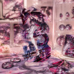 NTE Shinku Acrylic Standee and Badge Collection | nte.global NTE グッズ 이환 굿즈 | Shinku, NTE 真紅