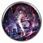 NTE Shinku Acrylic Standee and Badge Collection | nte.global NTE グッズ 이환 굿즈 | Shinku, NTE 真紅