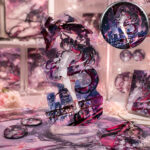 NTE Shinku Acrylic Standee and Badge Collection | nte.global NTE グッズ 이환 굿즈 | Shinku, NTE 真紅
