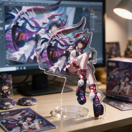 NTE Shinku Chessboard Series 10 cm Acrylic Standee Collection | nte.global NTE グッズ 이환 굿즈 | Shinku, NTE 真紅