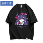 NTE Shinku Graphic Cotton T-Shirt | nte.global NTE グッズ 이환 굿즈 | Shinku, NTE 真紅