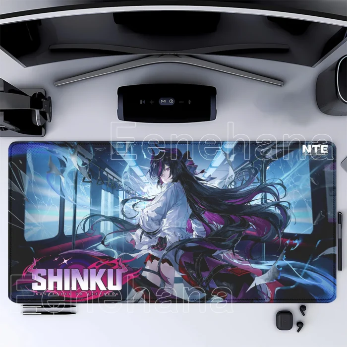 NTE Shinku Extended Gaming Mouse Pad | nte.global NTE グッズ 이환 굿즈 | Shinku, NTE 真紅