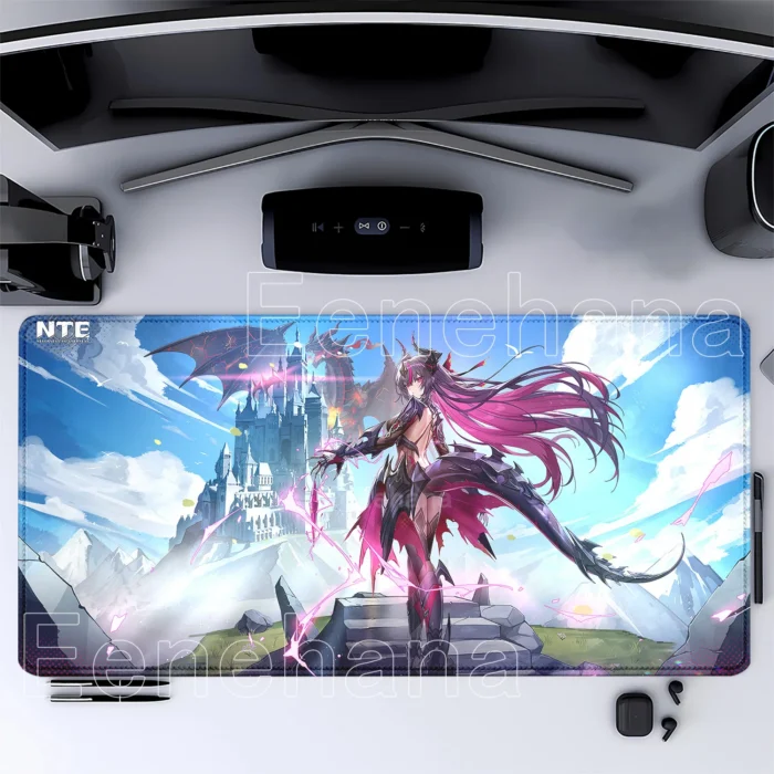 NTE Shinku Extended Gaming Mouse Pad | nte.global NTE グッズ 이환 굿즈 | Shinku, NTE 真紅