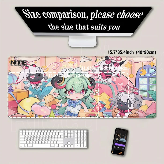 NTE Shinku Iroi Extended Gaming Mouse Pad | nte.global NTE グッズ 이환 굿즈 | Shinku, NTE 真紅