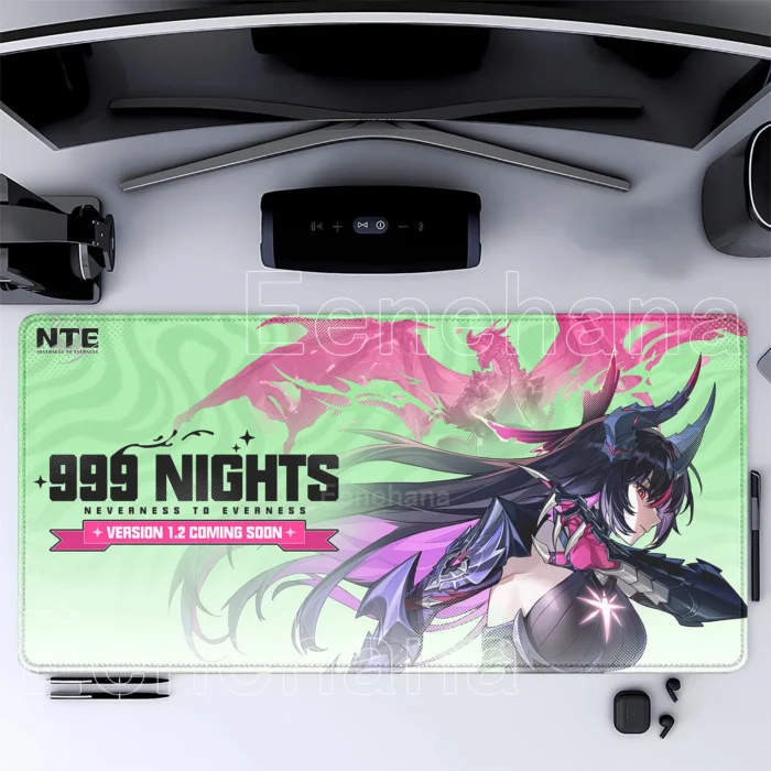 NTE Shinku Extended Gaming Mouse Pad | nte.global NTE グッズ 이환 굿즈 | Shinku, NTE 真紅