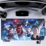 NTE Multi Character Stitched Gaming Mouse Pad | nte.global NTE グッズ 이환 굿즈