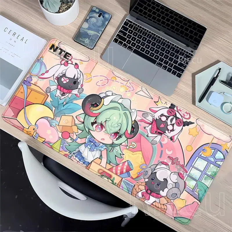 NTE Shinku Iroi Extended Gaming Mouse Pad | nte.global NTE グッズ 이환 굿즈 | Shinku, NTE 真紅