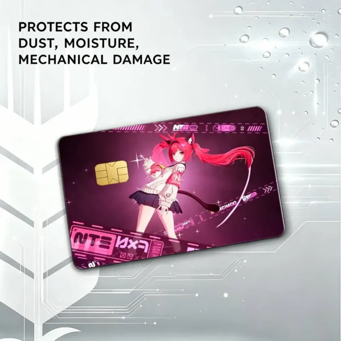 NTE Nanally Waterproof Card Skin Set | nte.global NTE グッズ 이환 굿즈 | Nanally, NTE 나나리, NTE ナナリ