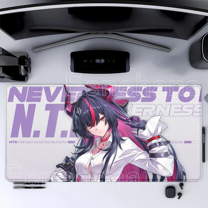 NTE Shinku Extended Gaming Mouse Pad | nte.global NTE グッズ 이환 굿즈 | Shinku, NTE 真紅