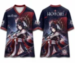 NTE Multi Character Graphic T-Shirt | nte.global NTE グッズ 이환 굿즈 | Mint, NTE 민트, NTE ミント, Hotori