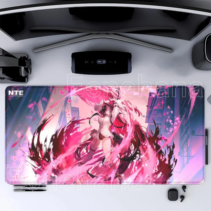 NTE Shinku Extended Gaming Mouse Pad | nte.global NTE グッズ 이환 굿즈 | Shinku, NTE 真紅