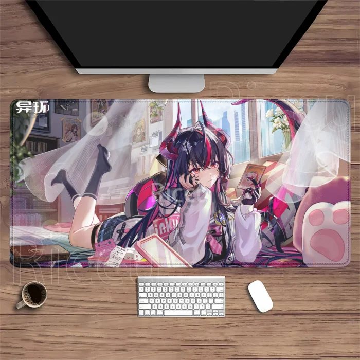 NTE Shinku Iroi Extended Gaming Mouse Pad | nte.global NTE グッズ 이환 굿즈 | Shinku, NTE 真紅
