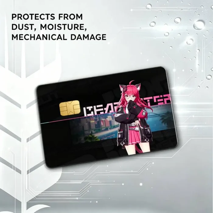 NTE Nanally Waterproof Card Skin Set | nte.global NTE グッズ 이환 굿즈 | Nanally, NTE 나나리, NTE ナナリ