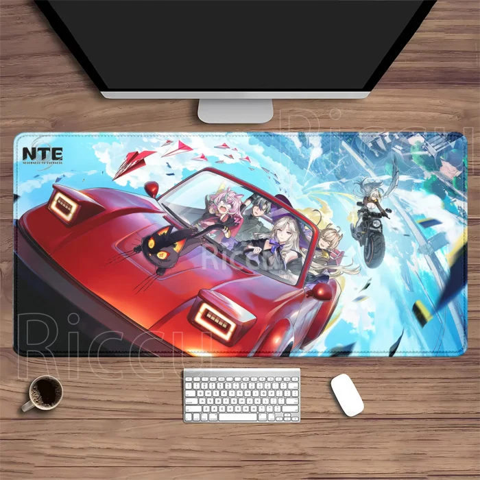 NTE Shinku Iroi Extended Gaming Mouse Pad | nte.global NTE グッズ 이환 굿즈 | Shinku, NTE 真紅