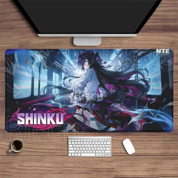 NTE Shinku Iroi Extended Gaming Mouse Pad | nte.global NTE グッズ 이환 굿즈 | Shinku, NTE 真紅