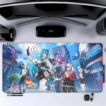 NTE Multi Character Stitched Gaming Mouse Pad | nte.global NTE グッズ 이환 굿즈