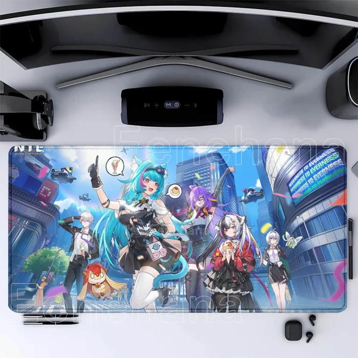 NTE Multi Character Stitched Gaming Mouse Pad | nte.global NTE グッズ 이환 굿즈