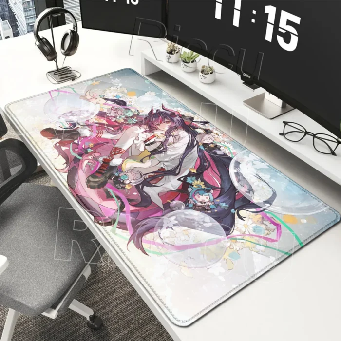 NTE Shinku Stitched Gaming Mouse Pad | nte.global NTE グッズ 이환 굿즈 | Shinku, NTE 真紅
