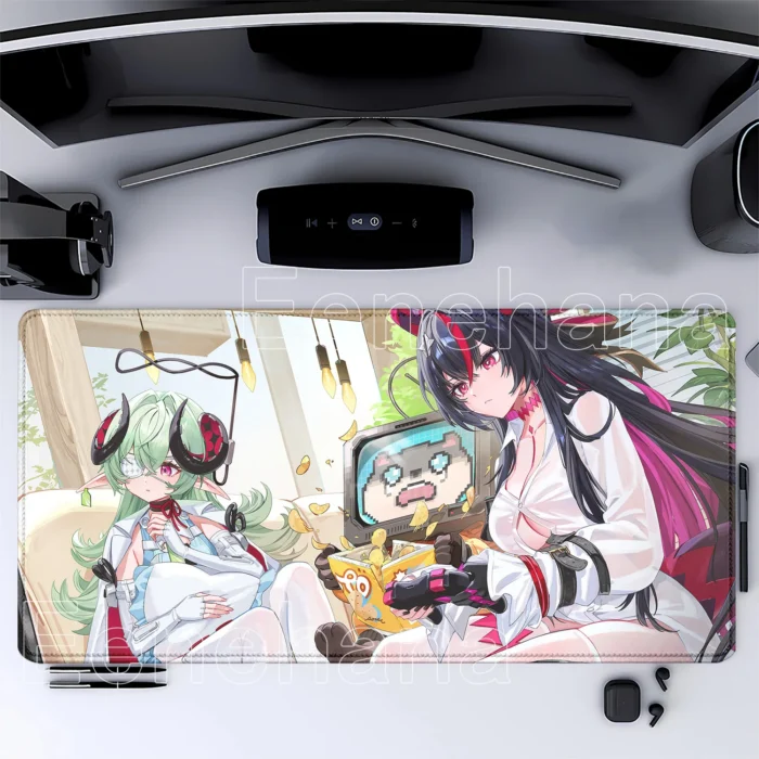 NTE Shinku Extended Gaming Mouse Pad | nte.global NTE グッズ 이환 굿즈 | Shinku, NTE 真紅