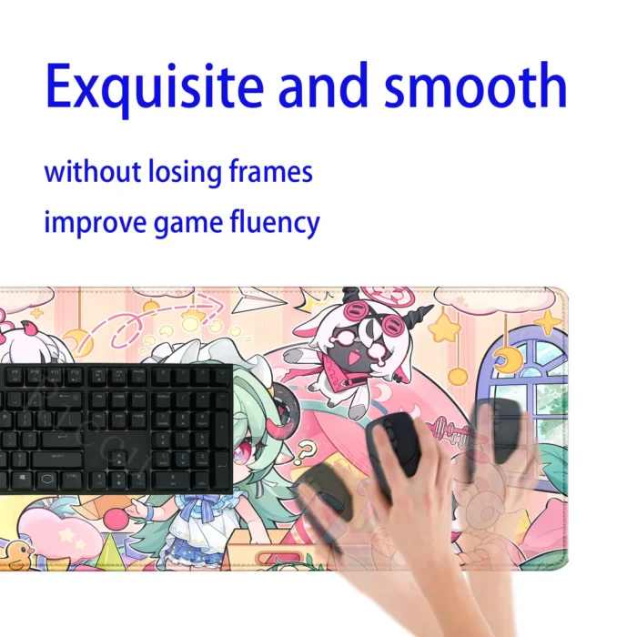 NTE Shinku Iroi Extended Gaming Mouse Pad | nte.global NTE グッズ 이환 굿즈 | Shinku, NTE 真紅