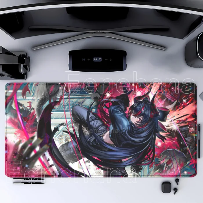 NTE Shinku Extended Gaming Mouse Pad | nte.global NTE グッズ 이환 굿즈 | Shinku, NTE 真紅