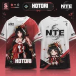 NTE Multi Character Graphic T-Shirt | nte.global NTE グッズ 이환 굿즈 | Mint, NTE 민트, NTE ミント, Hotori