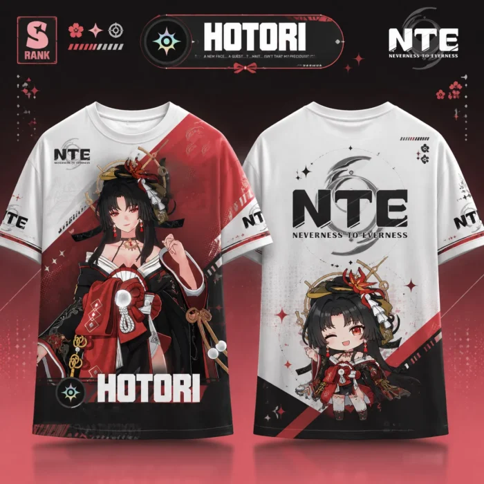 NTE Multi Character Graphic T-Shirt | nte.global NTE グッズ 이환 굿즈 | Mint, NTE 민트, NTE ミント, Hotori