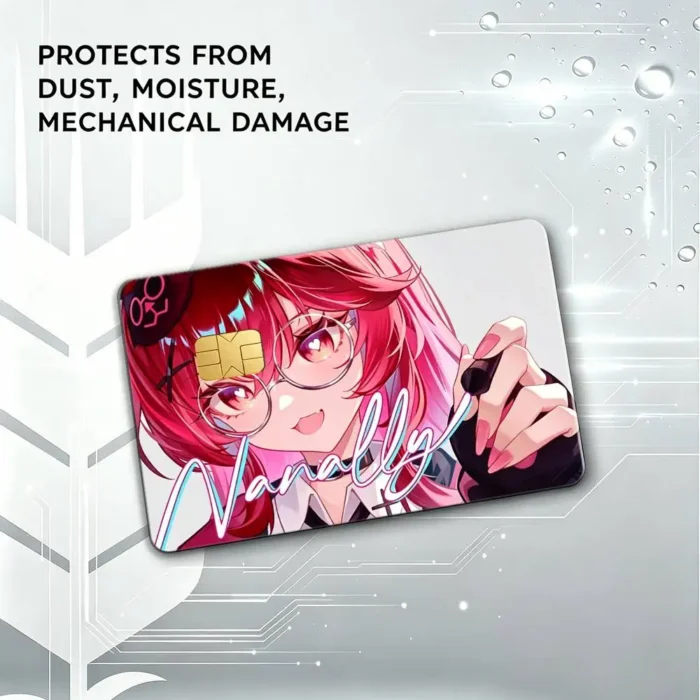 NTE Nanally Waterproof Card Skin Set | nte.global NTE グッズ 이환 굿즈 | Nanally, NTE 나나리, NTE ナナリ