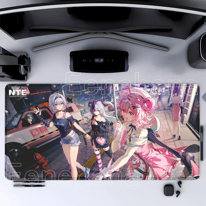 NTE Shinku Extended Gaming Mouse Pad | nte.global NTE グッズ 이환 굿즈 | Shinku, NTE 真紅