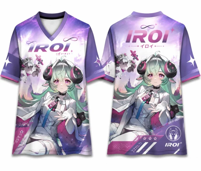 NTE Multi Character Graphic T-Shirt | nte.global NTE グッズ 이환 굿즈 | Mint, NTE 민트, NTE ミント, Hotori