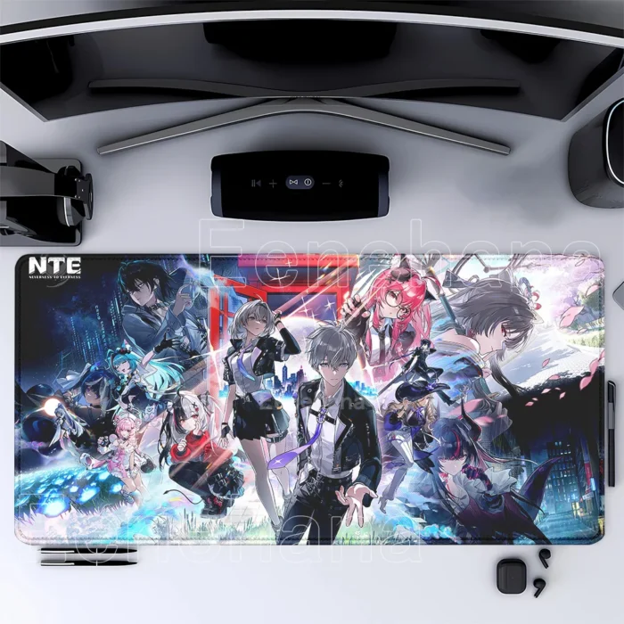 NTE Multi Character Stitched Gaming Mouse Pad | nte.global NTE グッズ 이환 굿즈