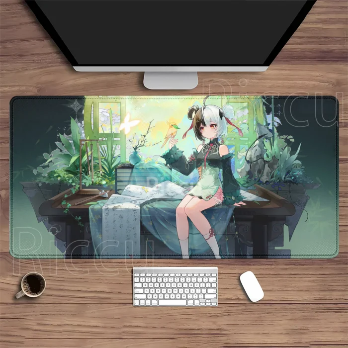 NTE Shinku Iroi Extended Gaming Mouse Pad | nte.global NTE グッズ 이환 굿즈 | Shinku, NTE 真紅