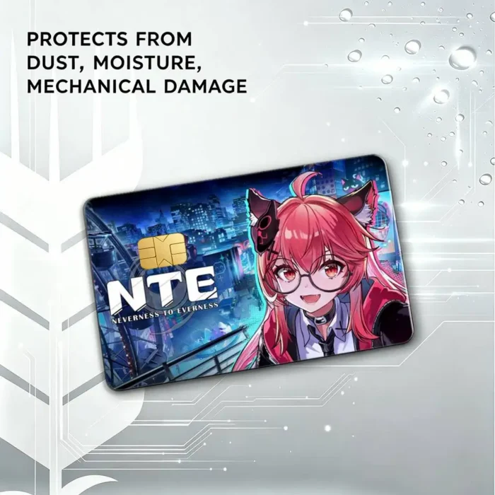 NTE Nanally Waterproof Card Skin Set | nte.global NTE グッズ 이환 굿즈 | Nanally, NTE 나나리, NTE ナナリ