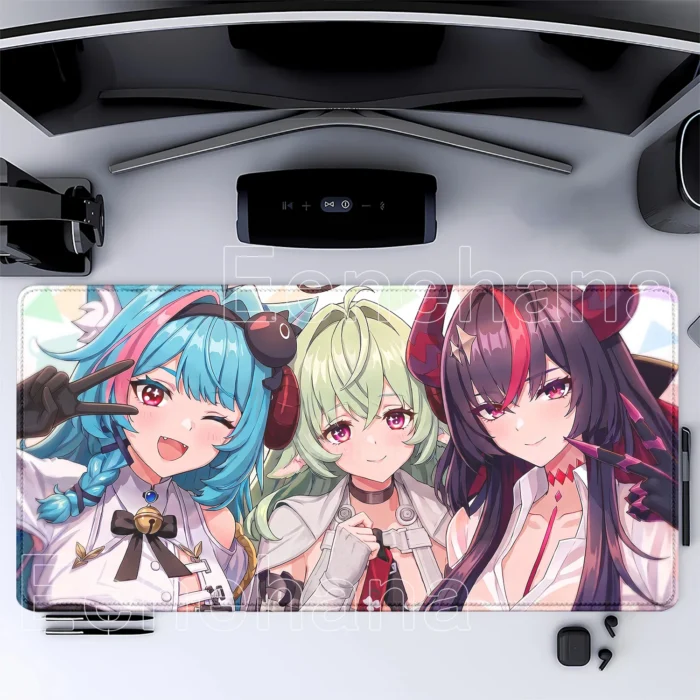 NTE Shinku Extended Gaming Mouse Pad | nte.global NTE グッズ 이환 굿즈 | Shinku, NTE 真紅