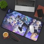 NTE Shinku Mint Esper Zero Gaming Desk Mat | nte.global NTE グッズ 이환 굿즈 | Mint, NTE 민트, NTE ミント, Shinku, NTE 真紅
