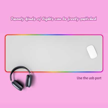 NTE Shinku RGB Gaming Mouse Pad | nte.global NTE グッズ 이환 굿즈 | Shinku, NTE 真紅