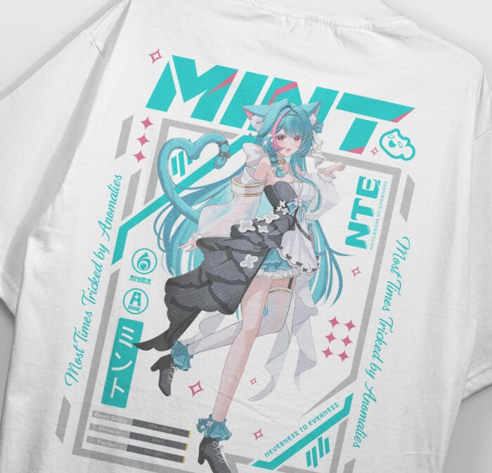 NTE Mint Heavyweight Graphic T-Shirt | nte.global NTE グッズ 이환 굿즈 | Mint, NTE 민트, NTE ミント