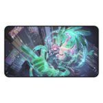 NTE Linko Neon Gaming Desk Mat | nte.global NTE グッズ 이환 굿즈